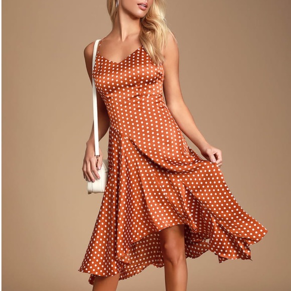 Lulus Polka Dot Dress - Picture 2 of 4